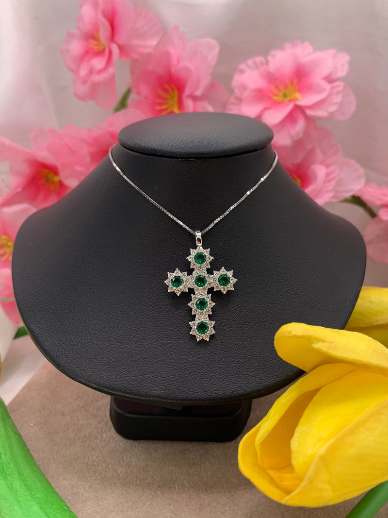 Collana croce delya