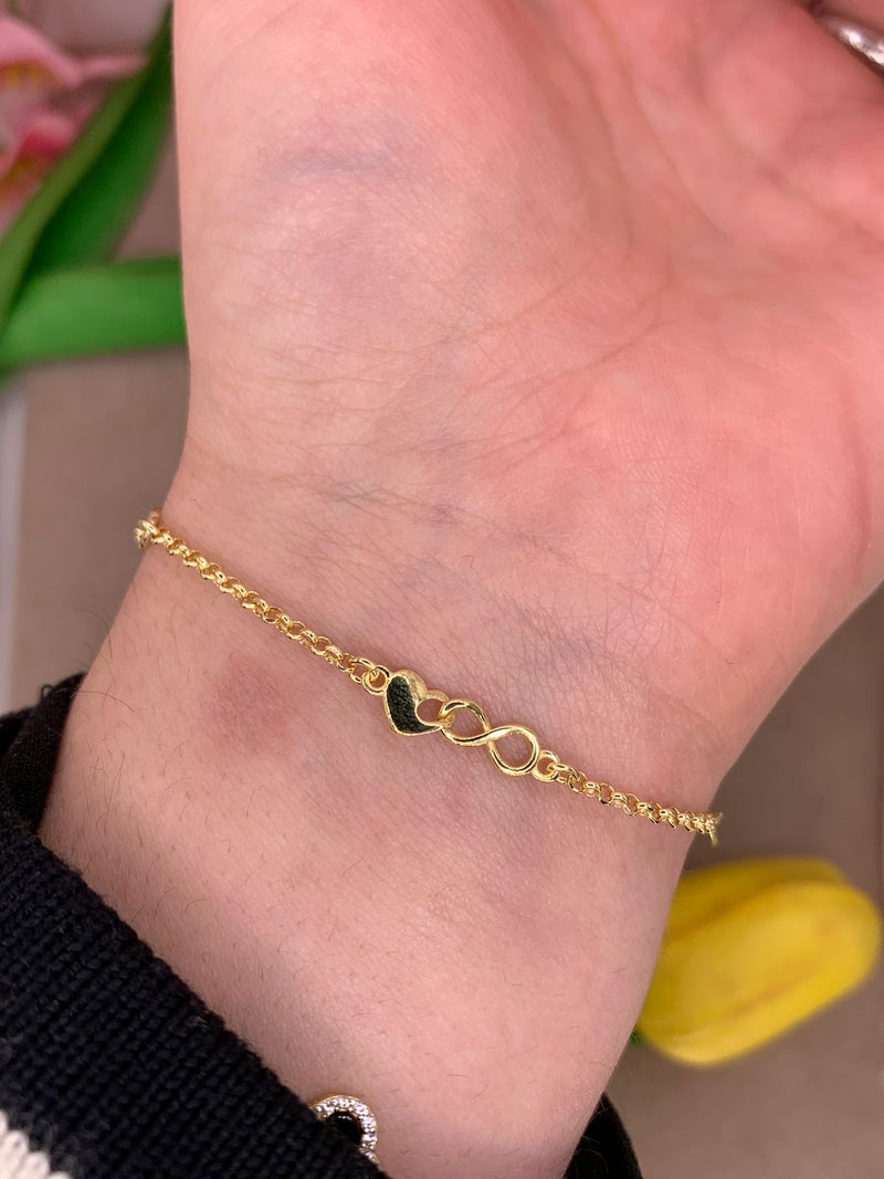Bracciale infinity love