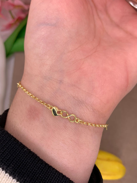 Bracciale infinity love