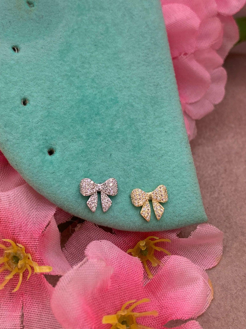 Orecchini baby fiocco