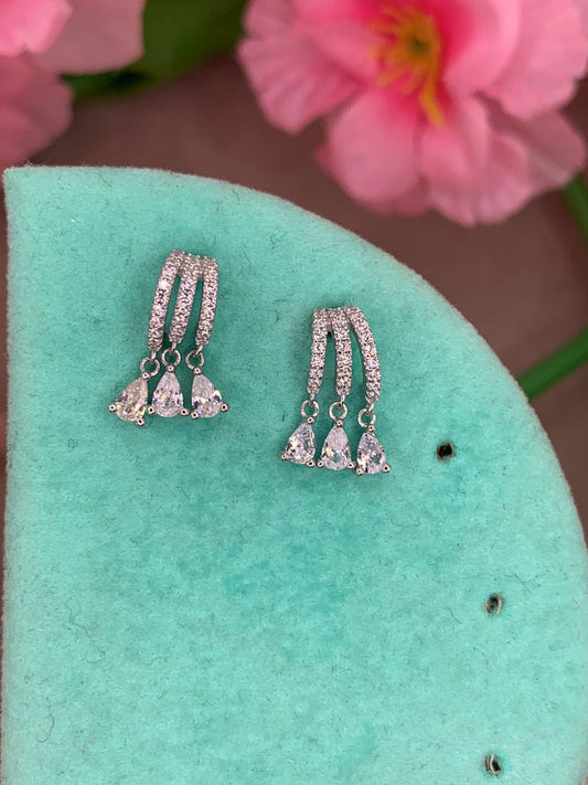 Orecchini tris chandelier