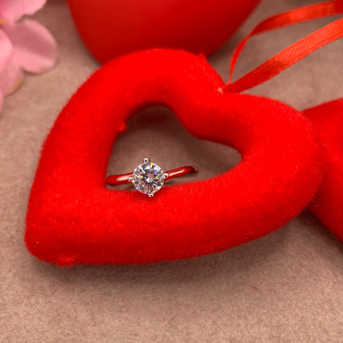 Anello Solitario 6mm