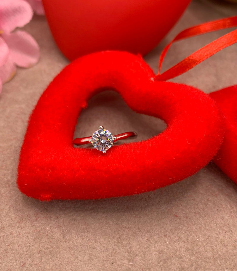 Anello Solitario 6mm