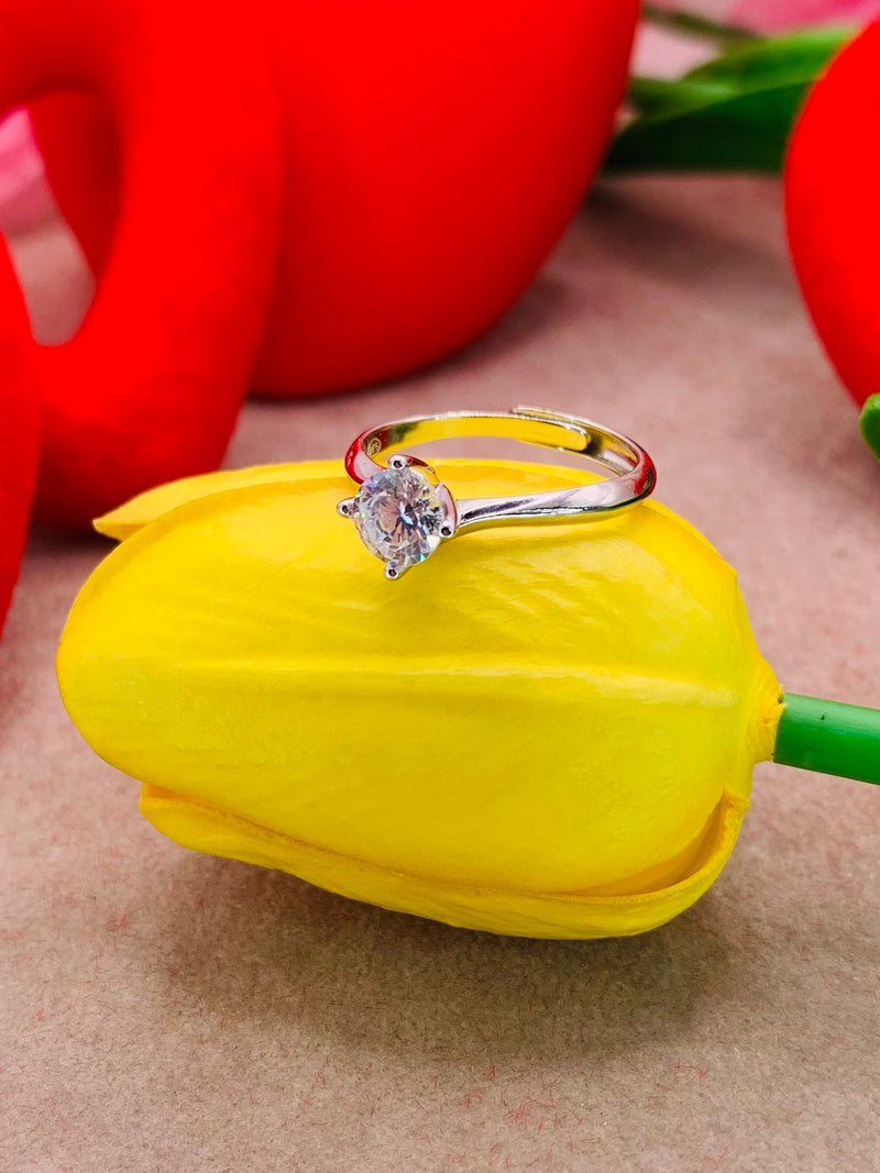 Anello Solitario 6mm