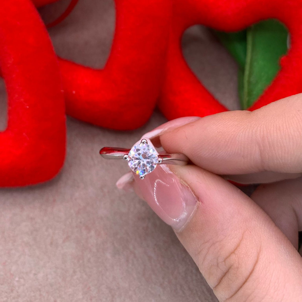 Anello Solitario 6mm