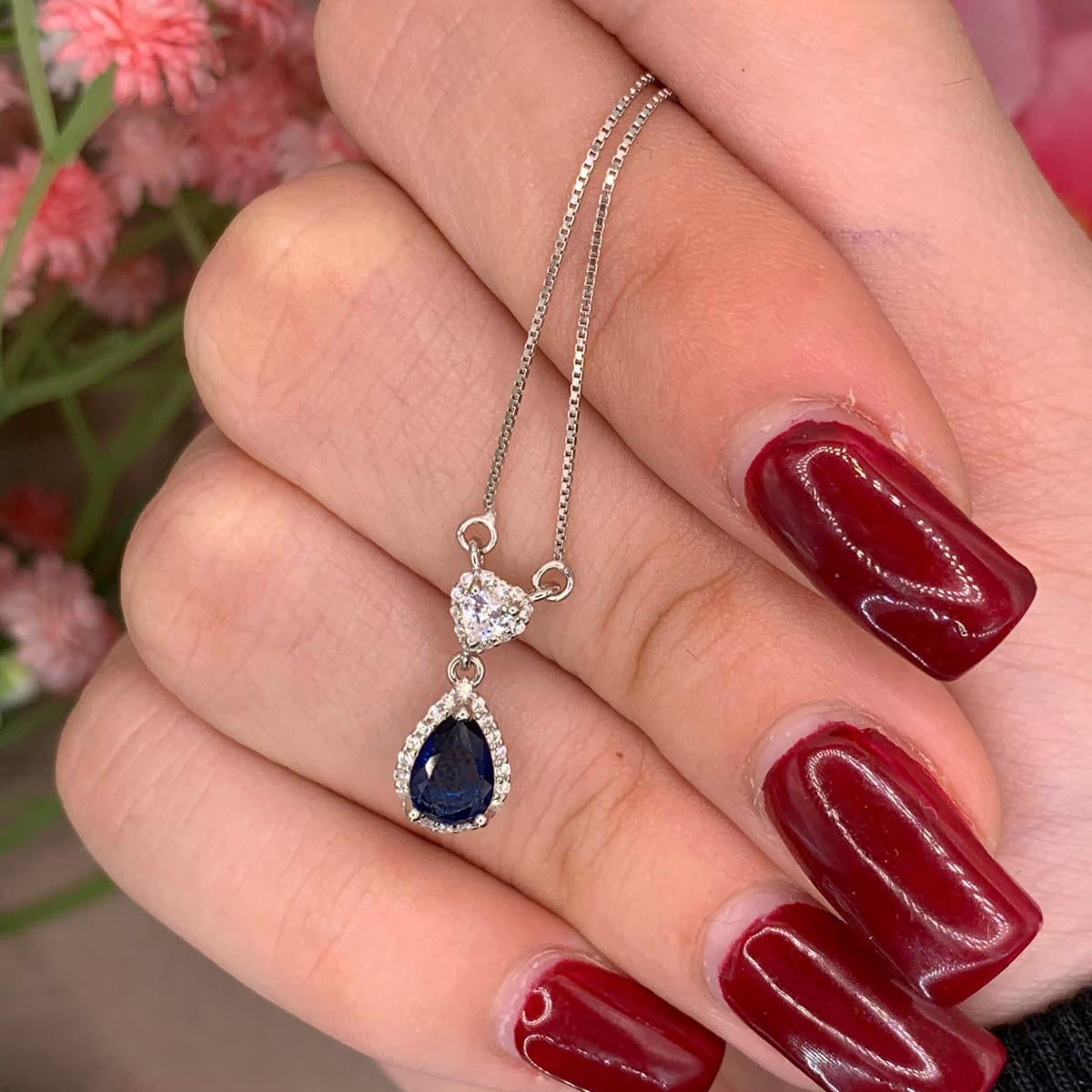 Collana goccia