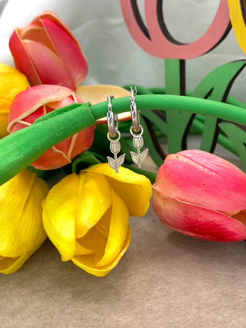 Orecchini tulip