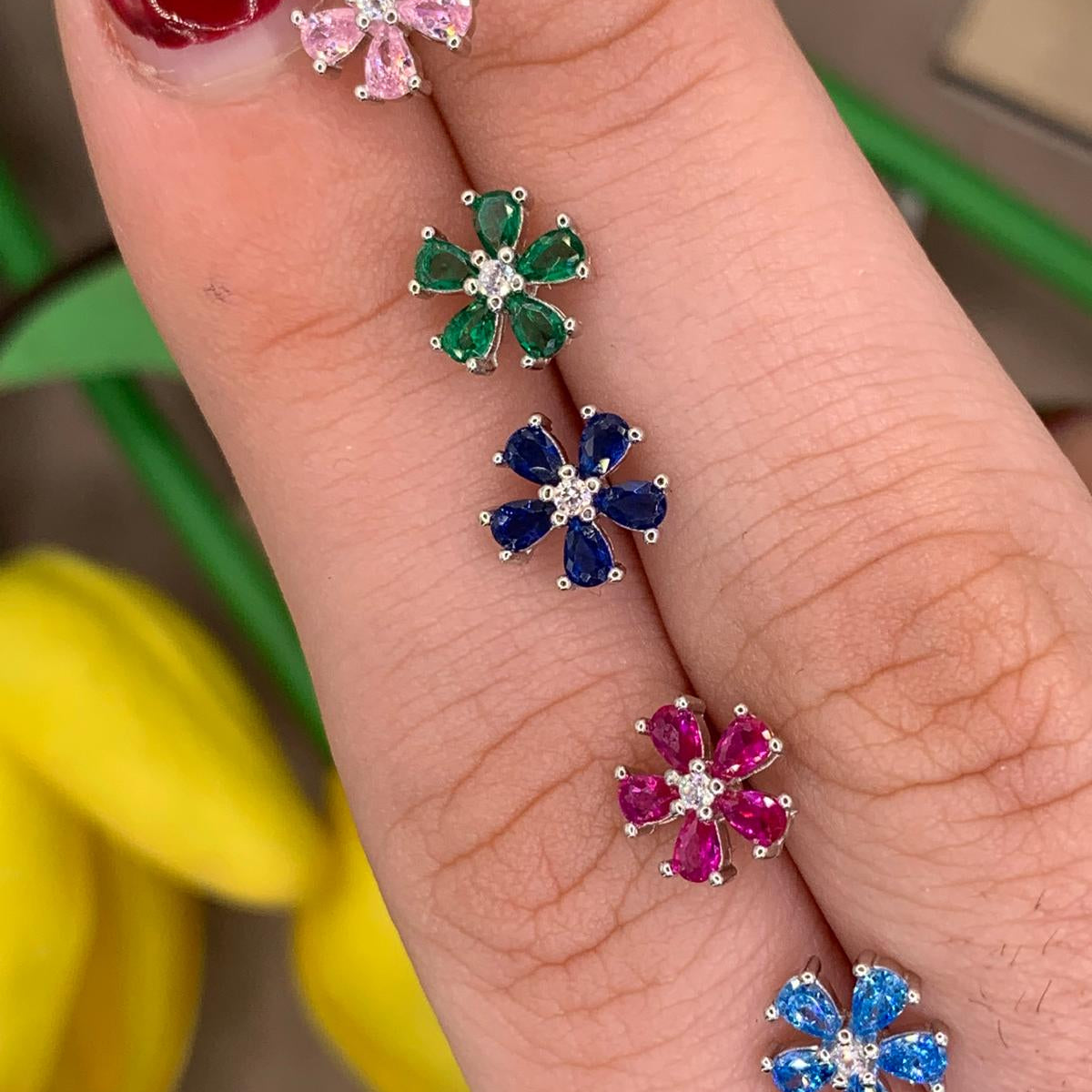 orecchini mini flores