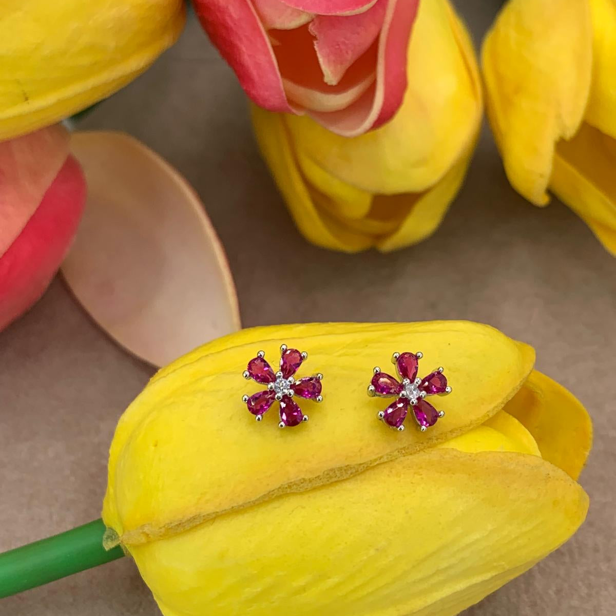 orecchini mini flores