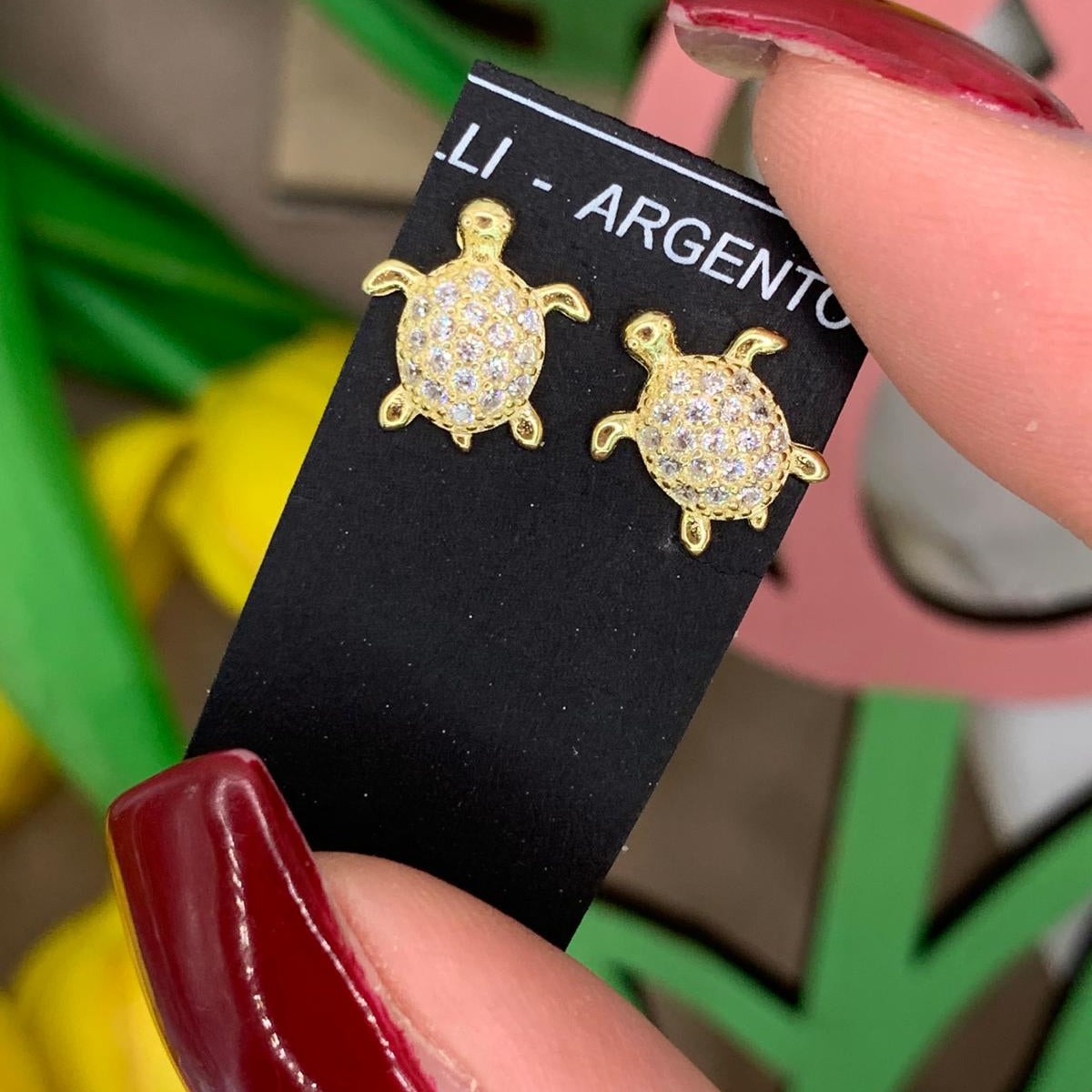 Orecchini tartaruga