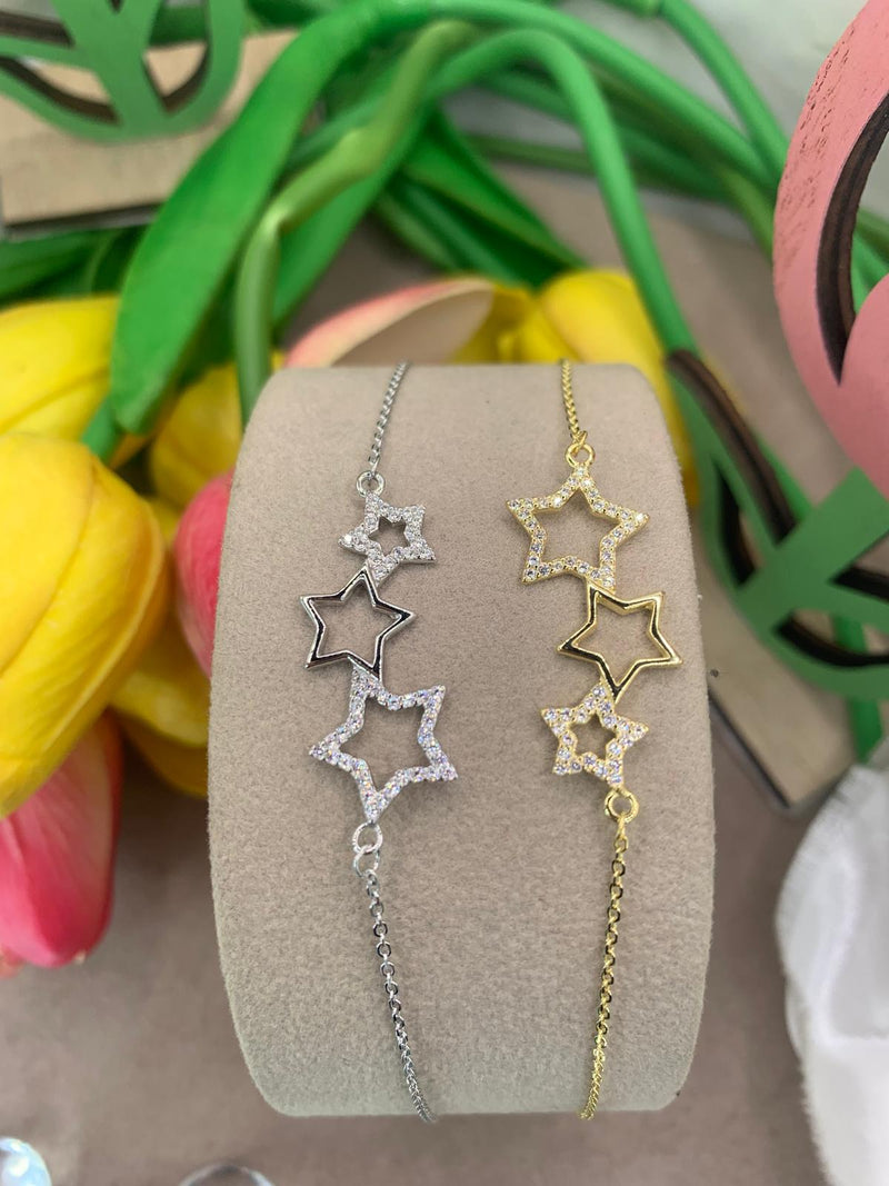 Bracciale tris stars