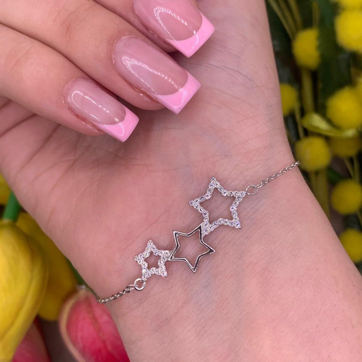 Bracciale tris stars