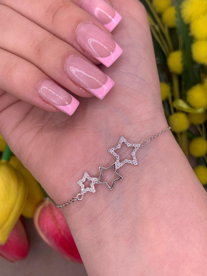 Bracciale tris stars