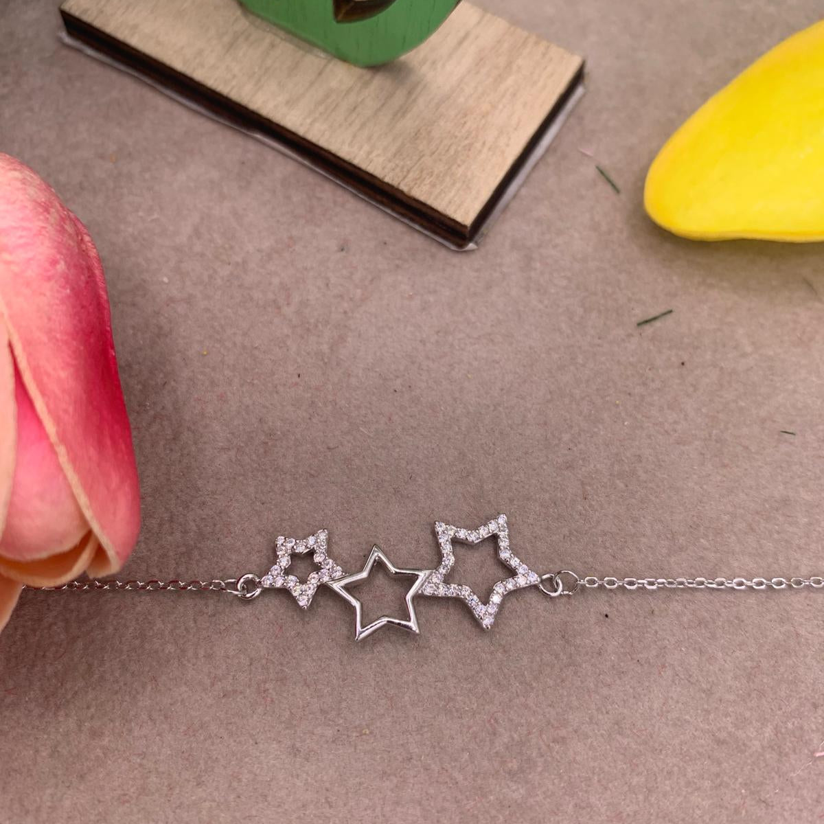 Bracciale tris stars