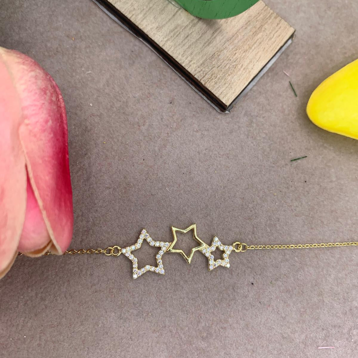 Bracciale tris stars