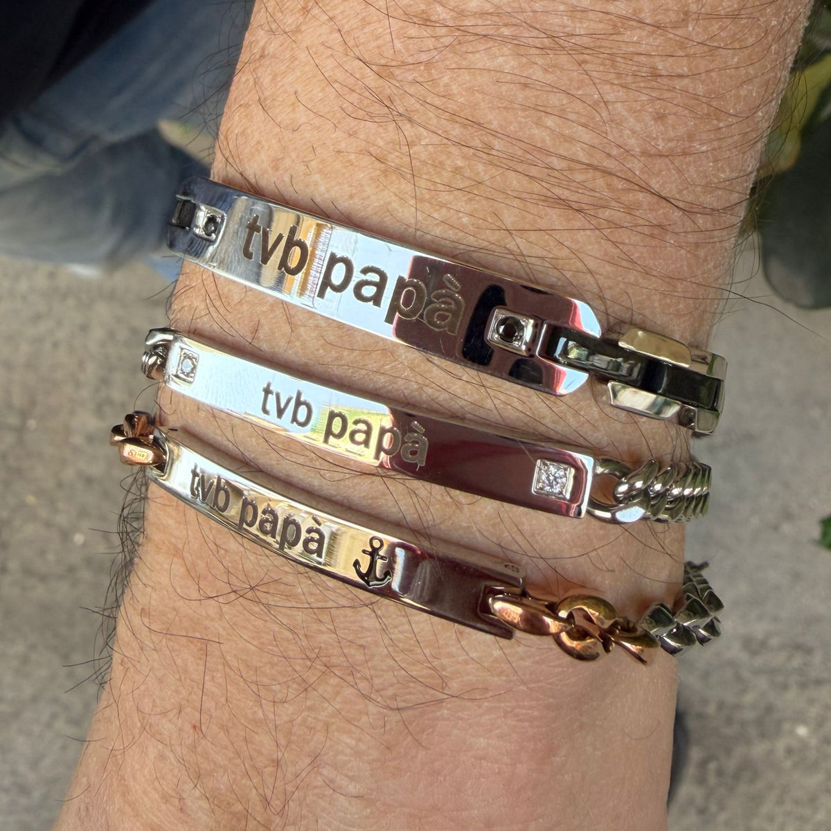 Bracciale tvb papà