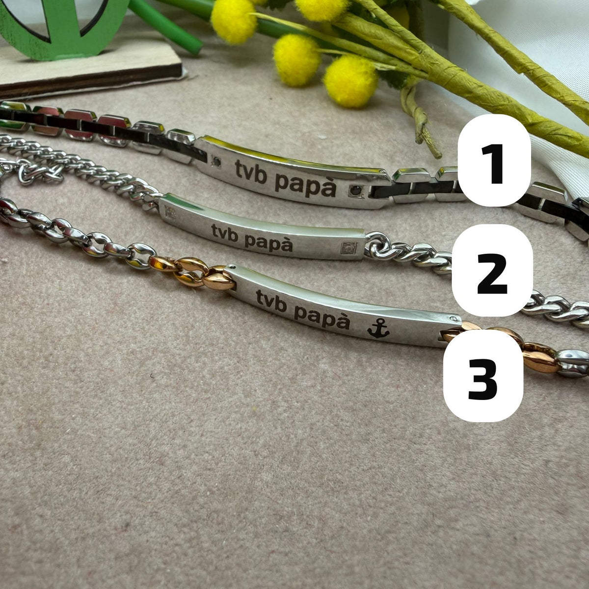 Bracciale tvb papà