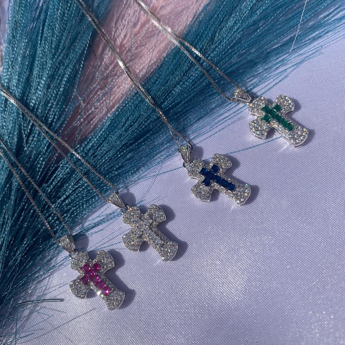 Collana croce Tiffany