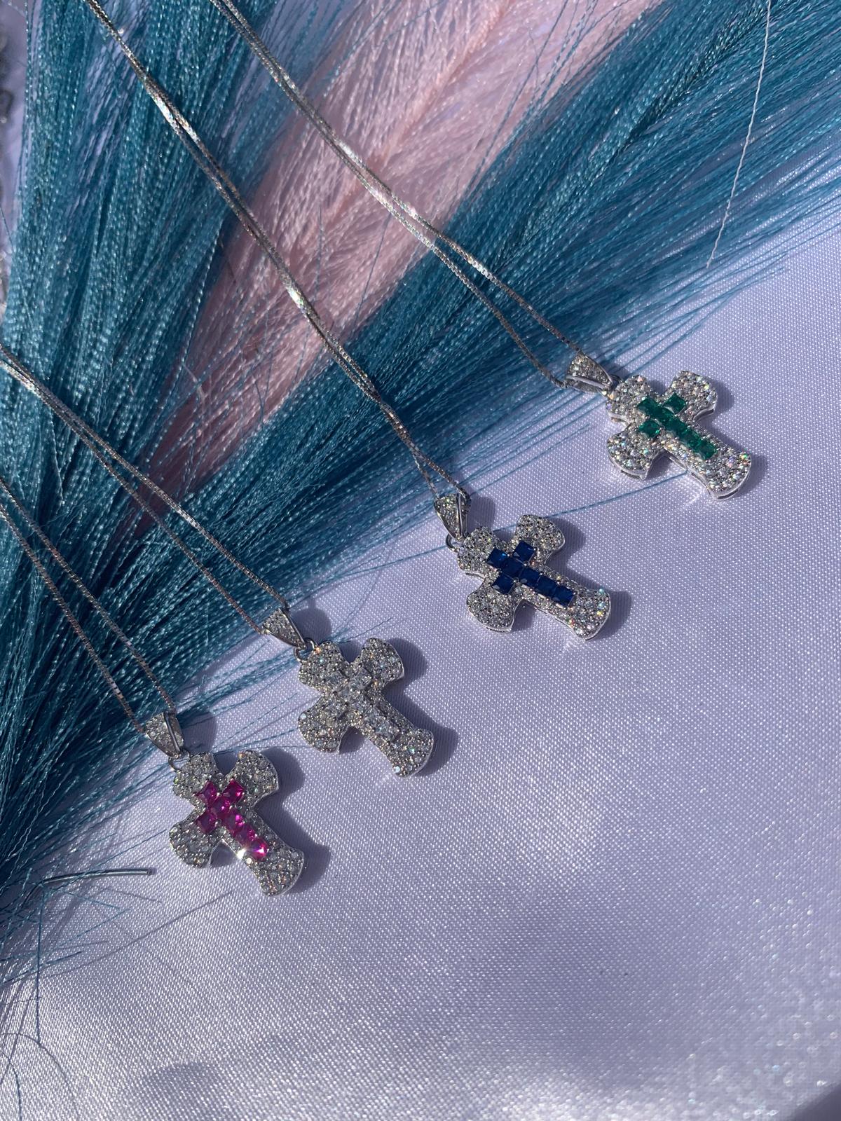 Collana croce Tiffany