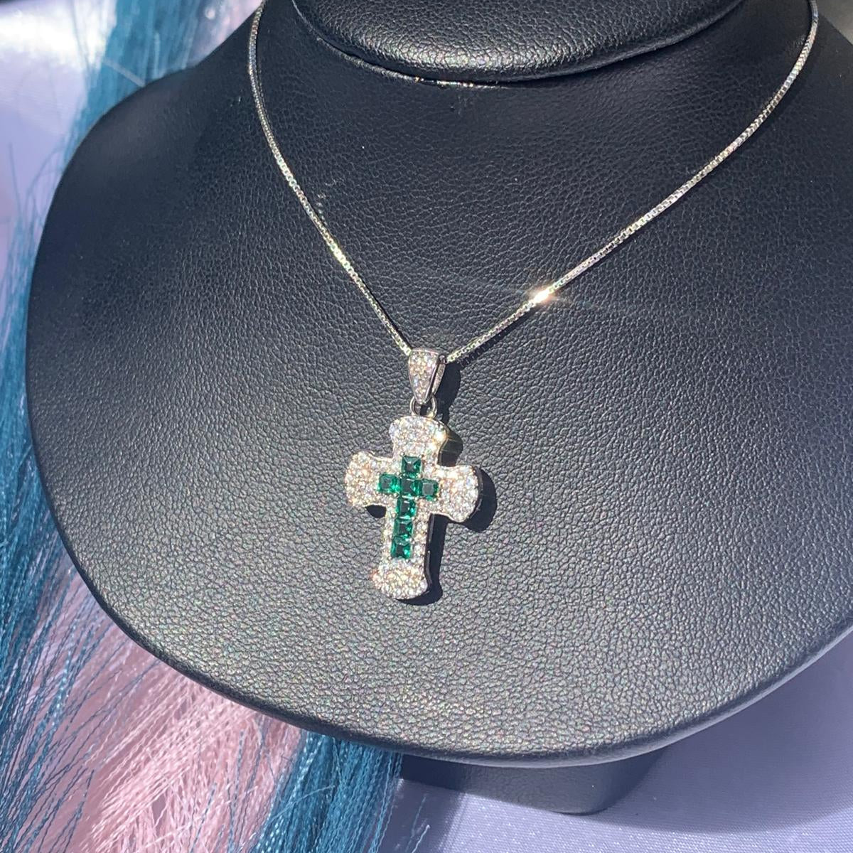 Collana croce Tiffany