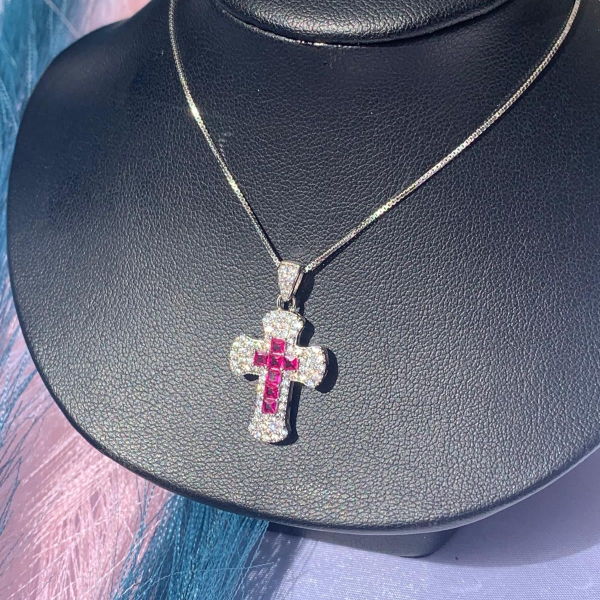 Collana croce Tiffany