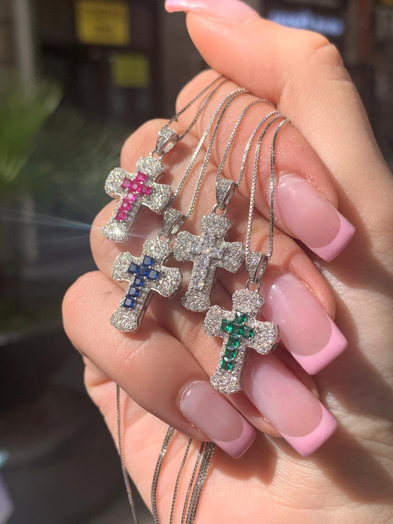 Collana croce Tiffany