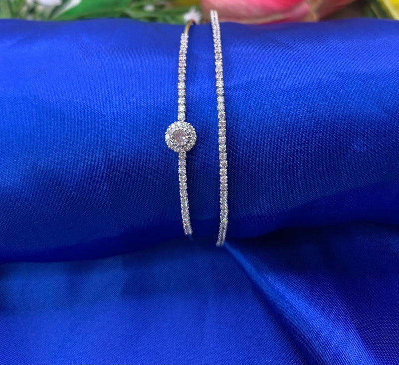 Bracciale puntoluce acciaio