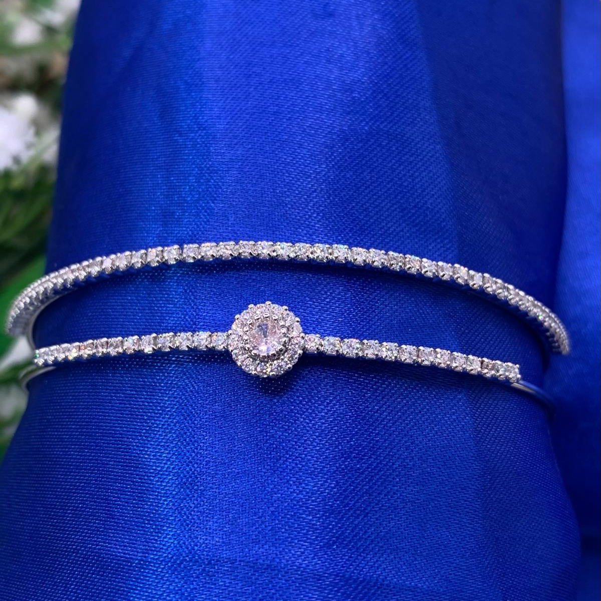 Bracciale puntoluce acciaio