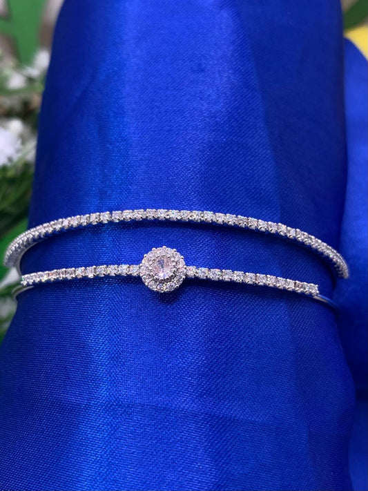 Bracciale puntoluce acciaio