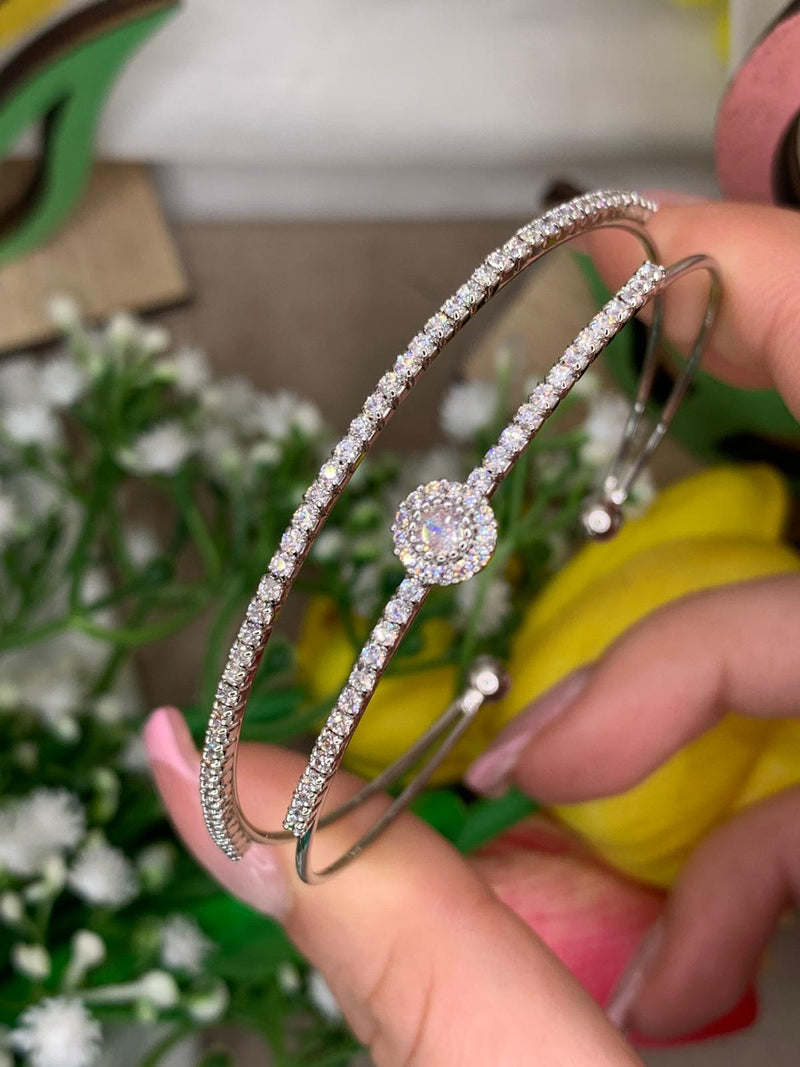 Bracciale puntoluce acciaio