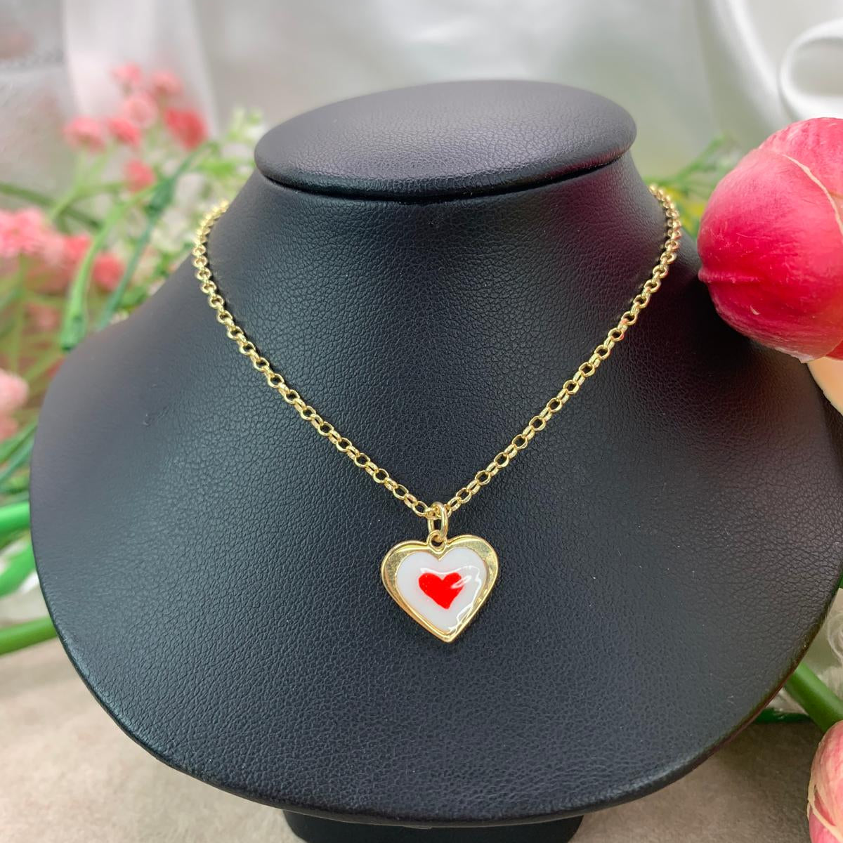 Collana cuore Valentino