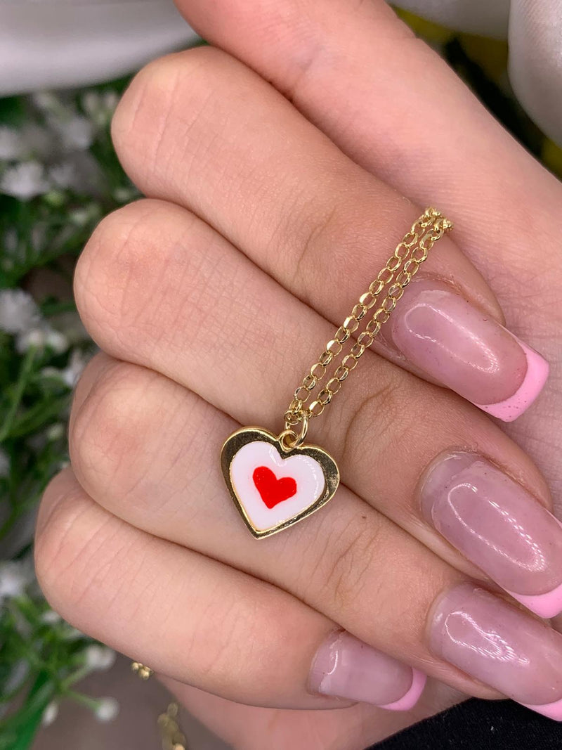 Collana cuore Valentino