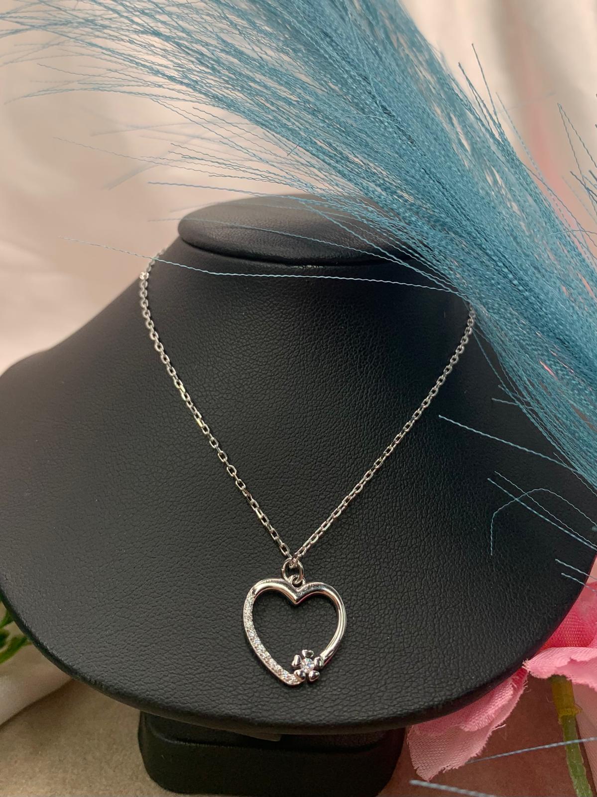 Collana Heart-flower