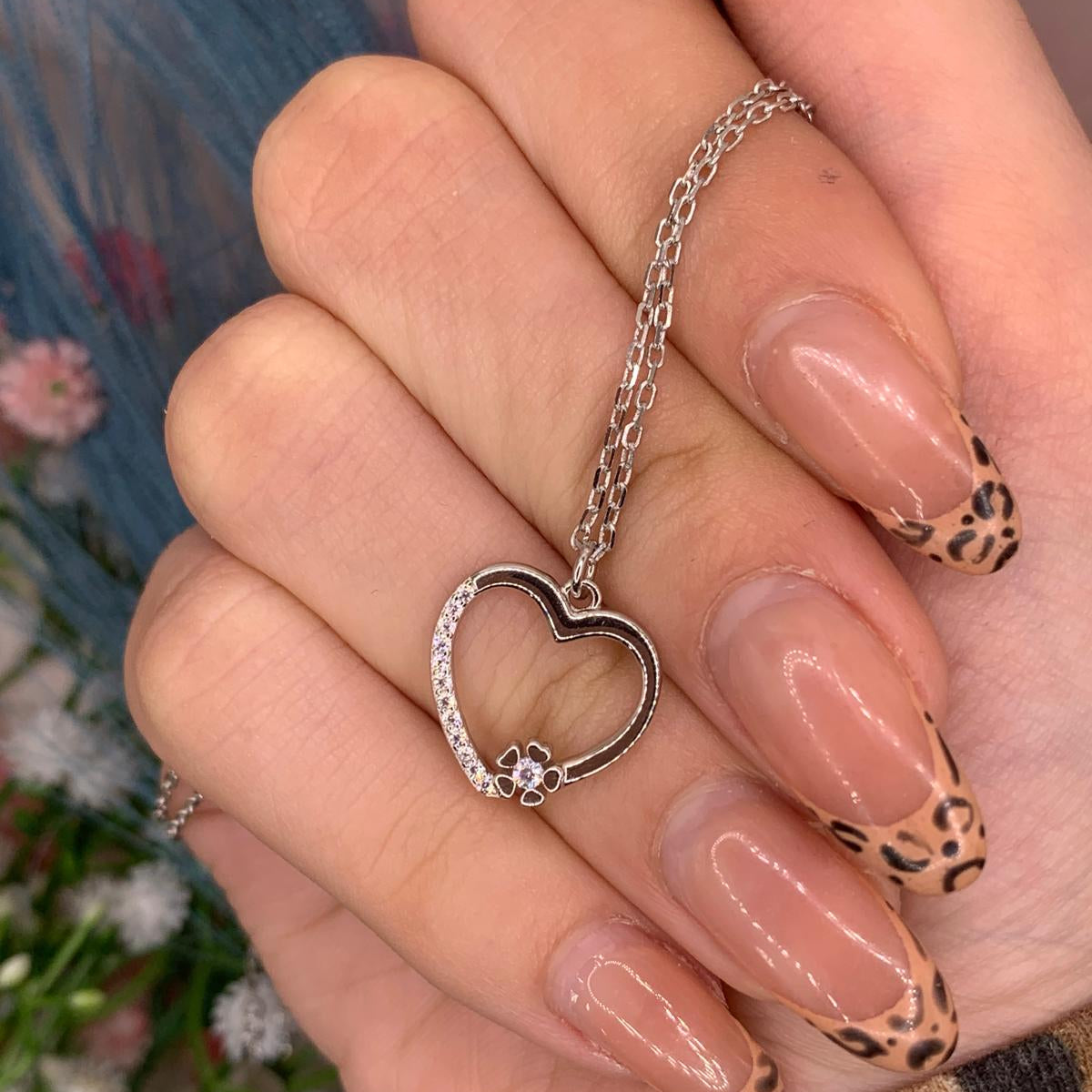 Collana Heart-flower