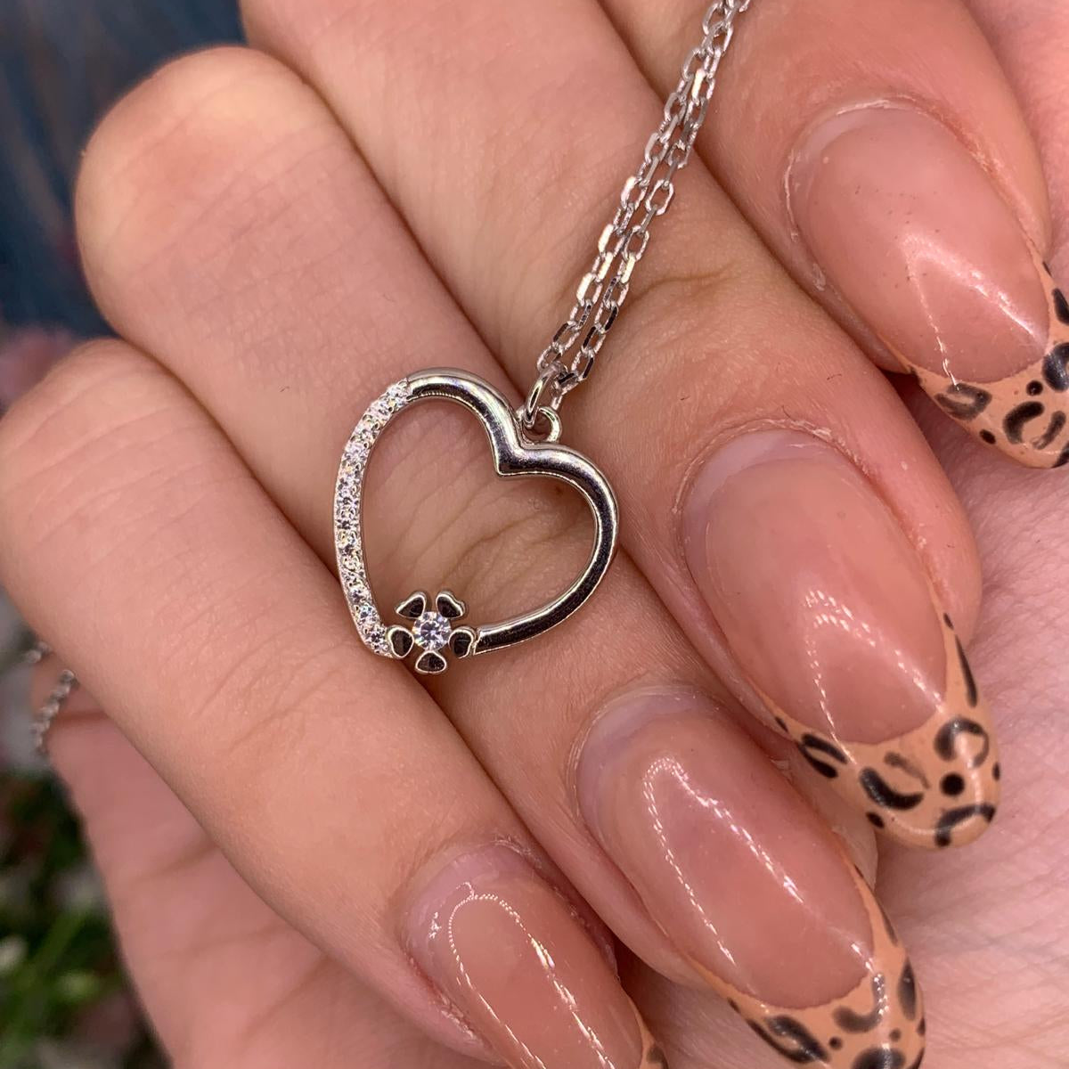 Collana Heart-flower