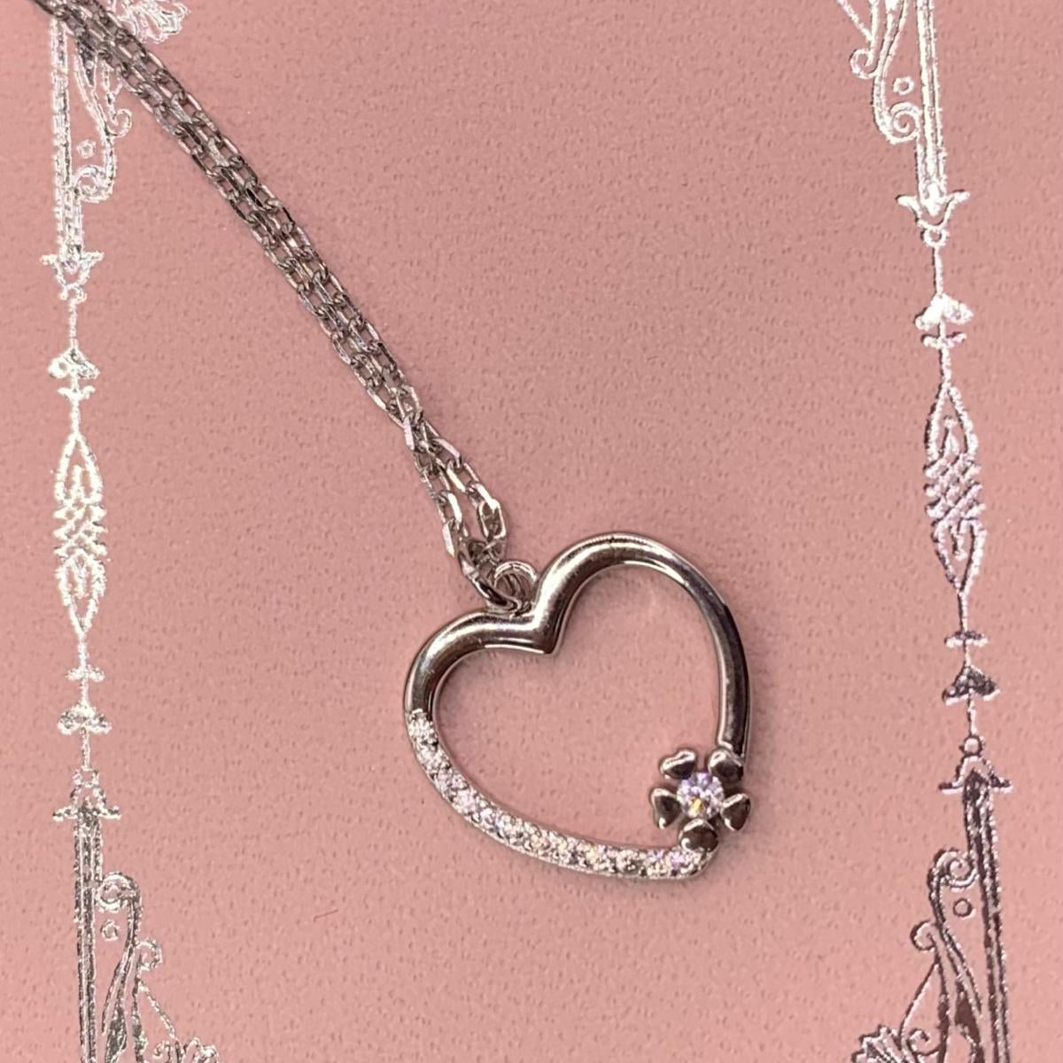 Collana Heart-flower