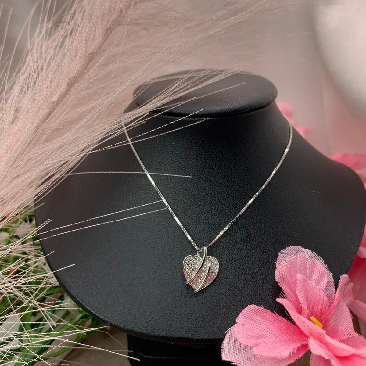 Collana Cuore Graffiato