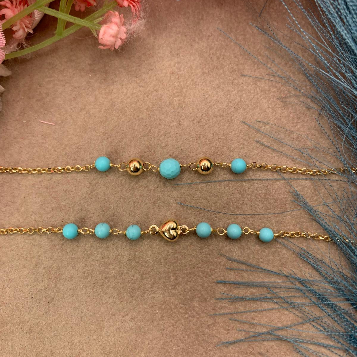 Bracciale azzurro