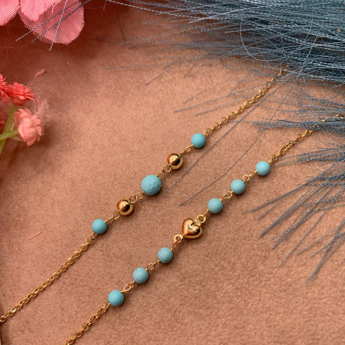 Bracciale azzurro