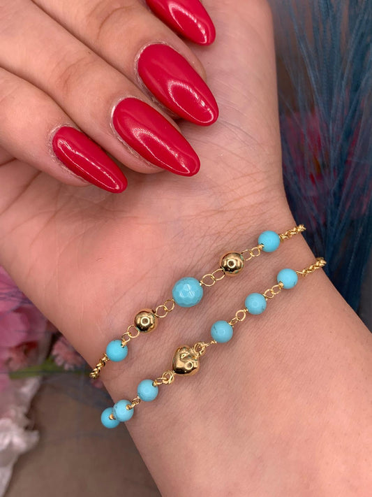 Bracciale azzurro