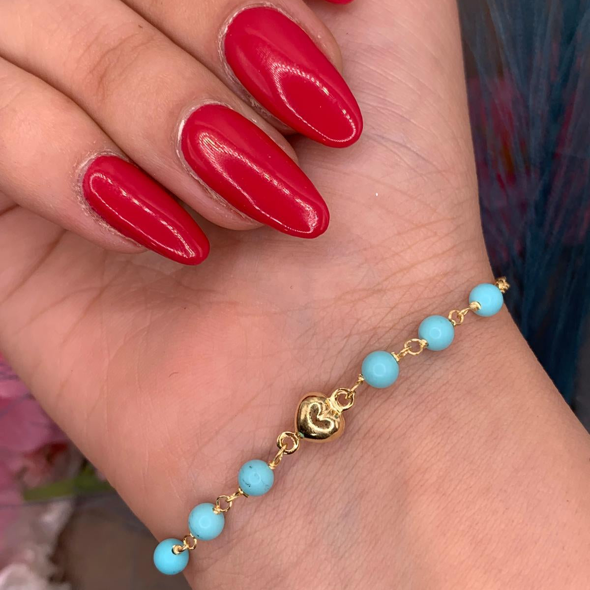 Bracciale azzurro