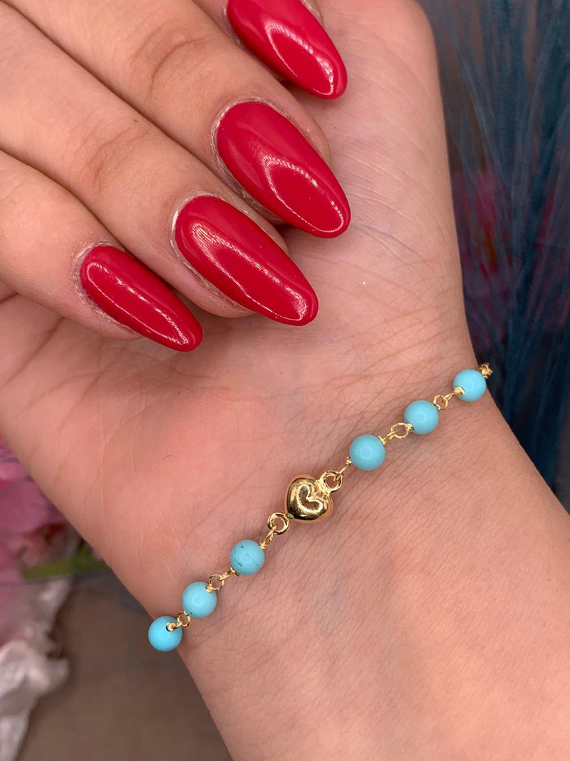 Bracciale azzurro