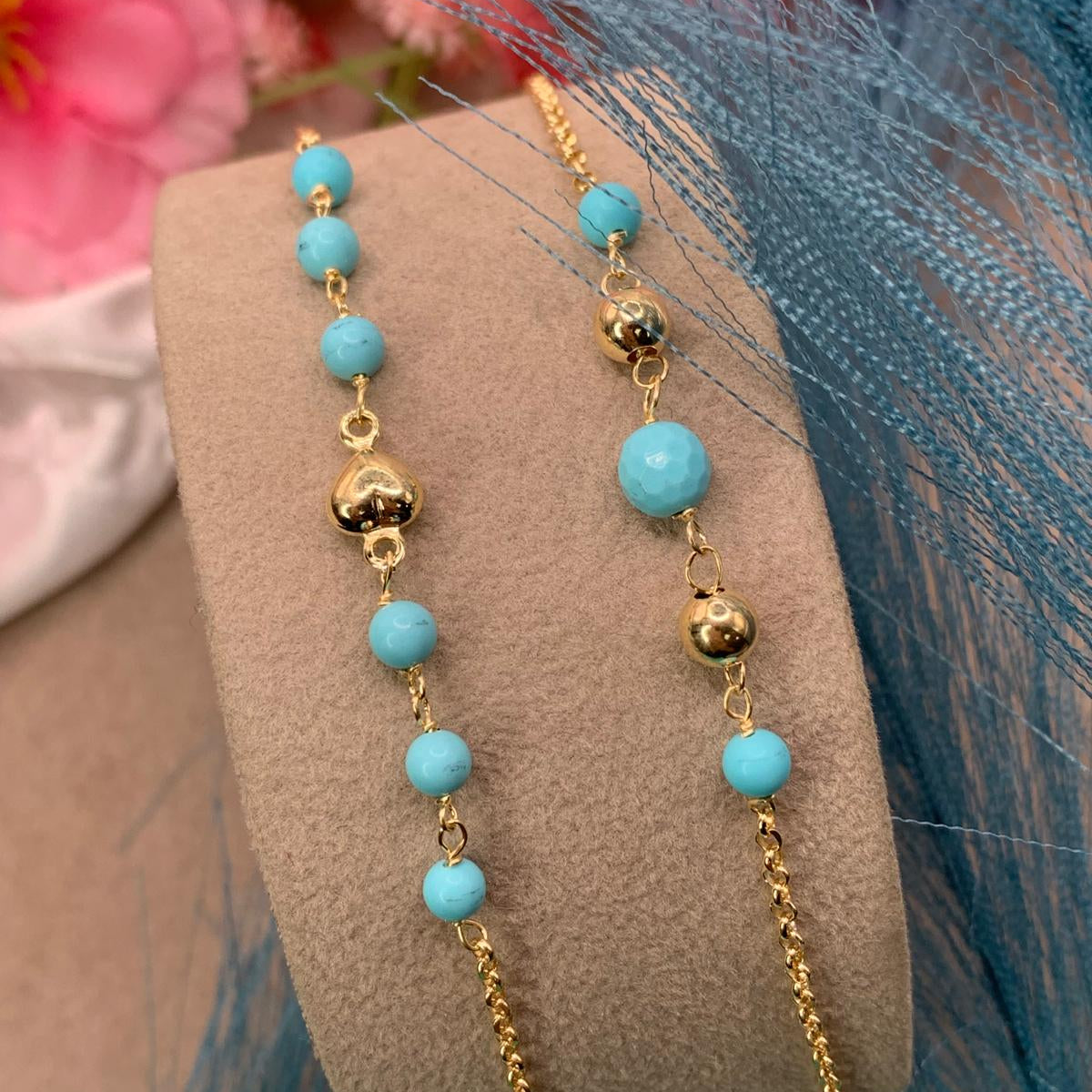 Bracciale azzurro