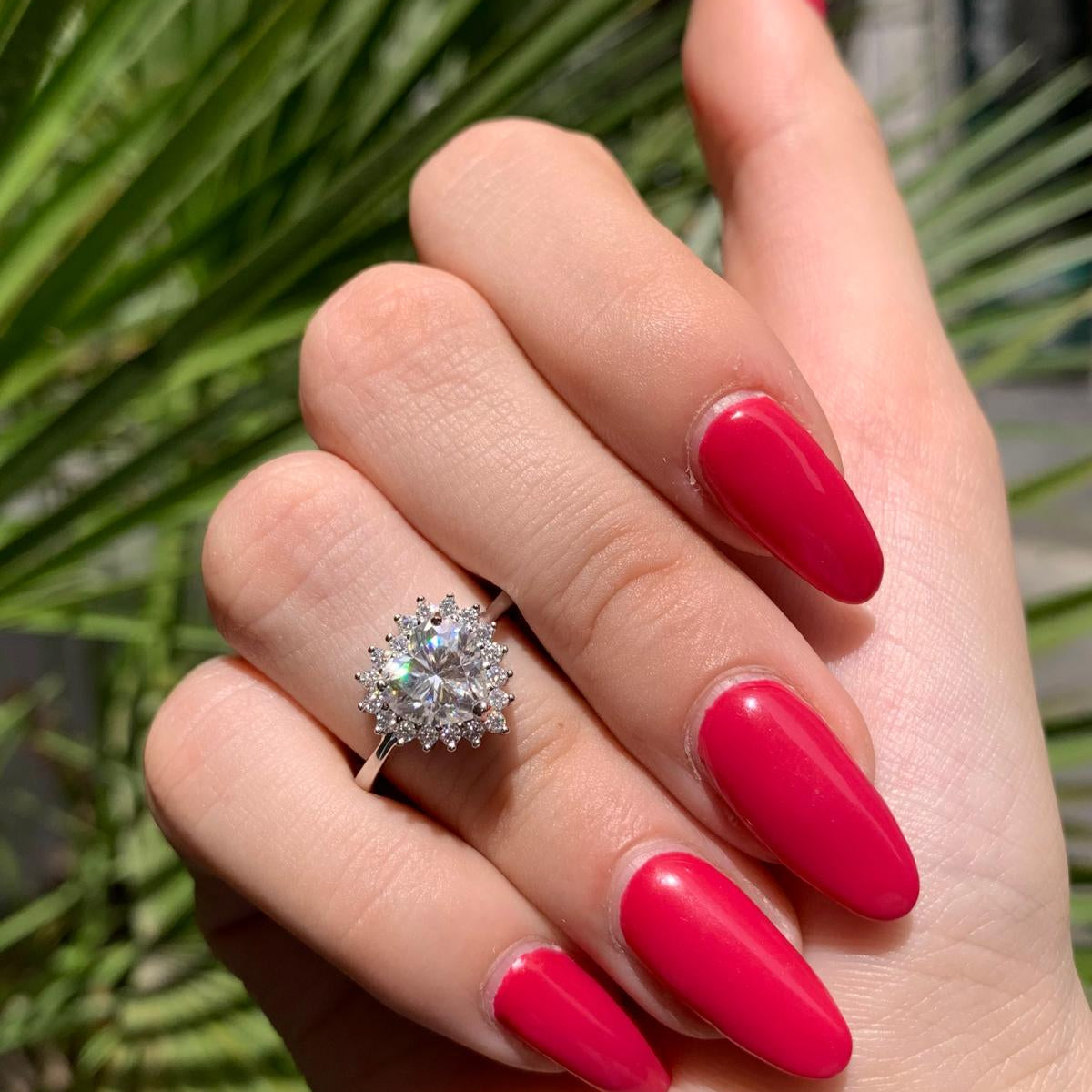 Anello M cuore