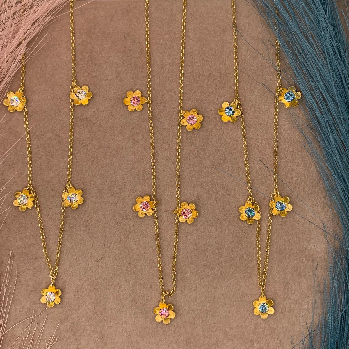 Collana fiorellini chic