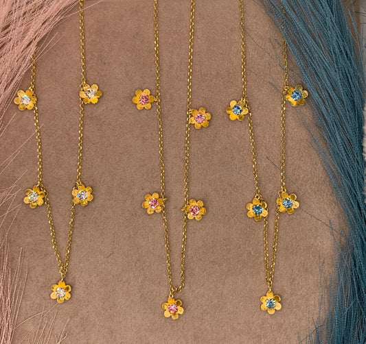 Collana fiorellini chic