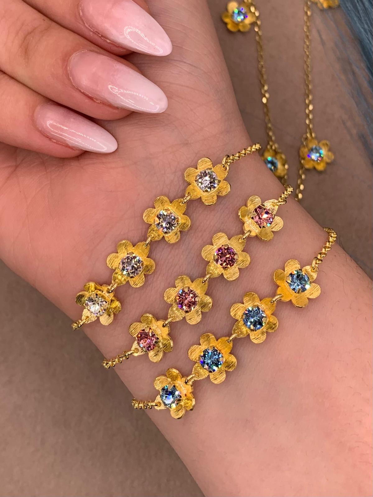 Bracciali fiorellini chic