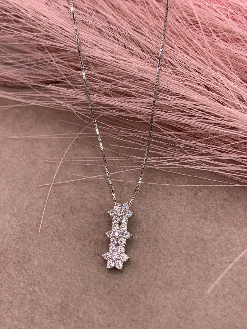 Collana m tris flower