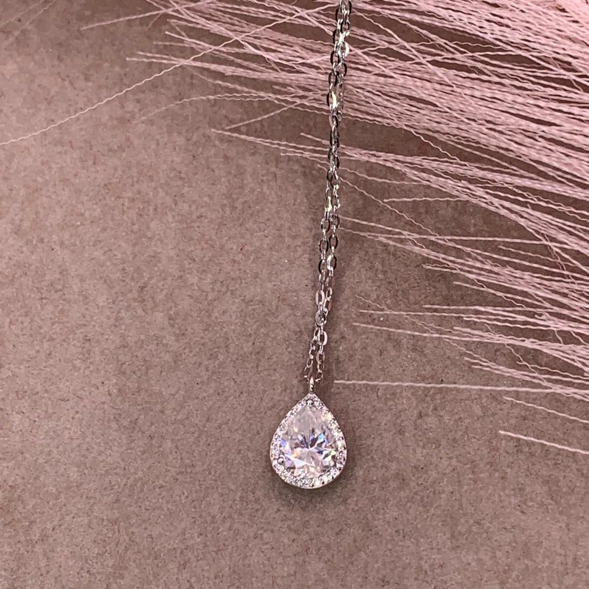 Collana m kate goccia