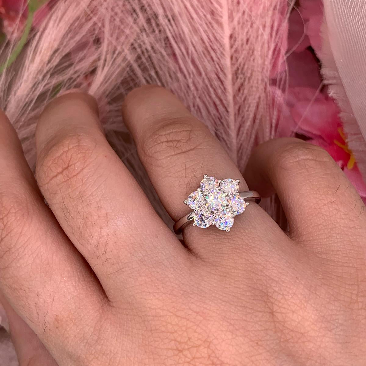 Anello m flower